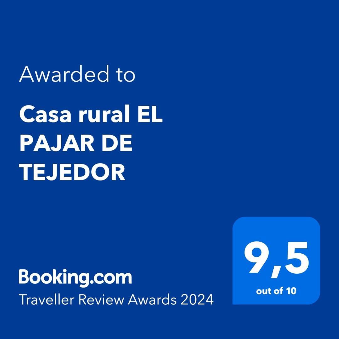 Casa Rural El Pajar De Tejedor Mondot Exteriör bild